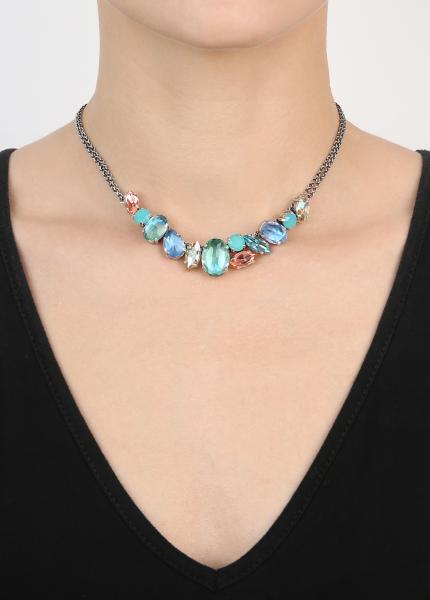 Pastel Multi - Afternoon Tea de Luxe - Konplott necklace